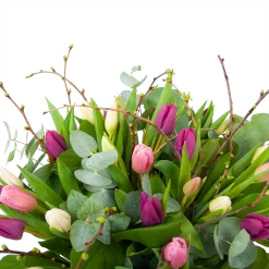 Boeket Kleurrijke Tulp Klein -Tuin & Buiten Korting Winkel boeket kleurrijke tulp boeketten 2 1