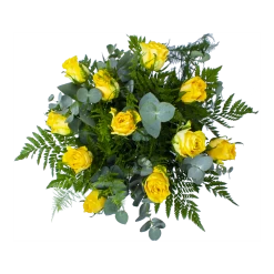 Boeket Rosa Geel Middel -Tuin & Buiten Korting Winkel boeket rosa geel boeketten 2 1