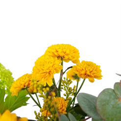 Boeket Vrolijk Geel Klein -Tuin & Buiten Korting Winkel boeket vrolijk geel boeketten 2 2