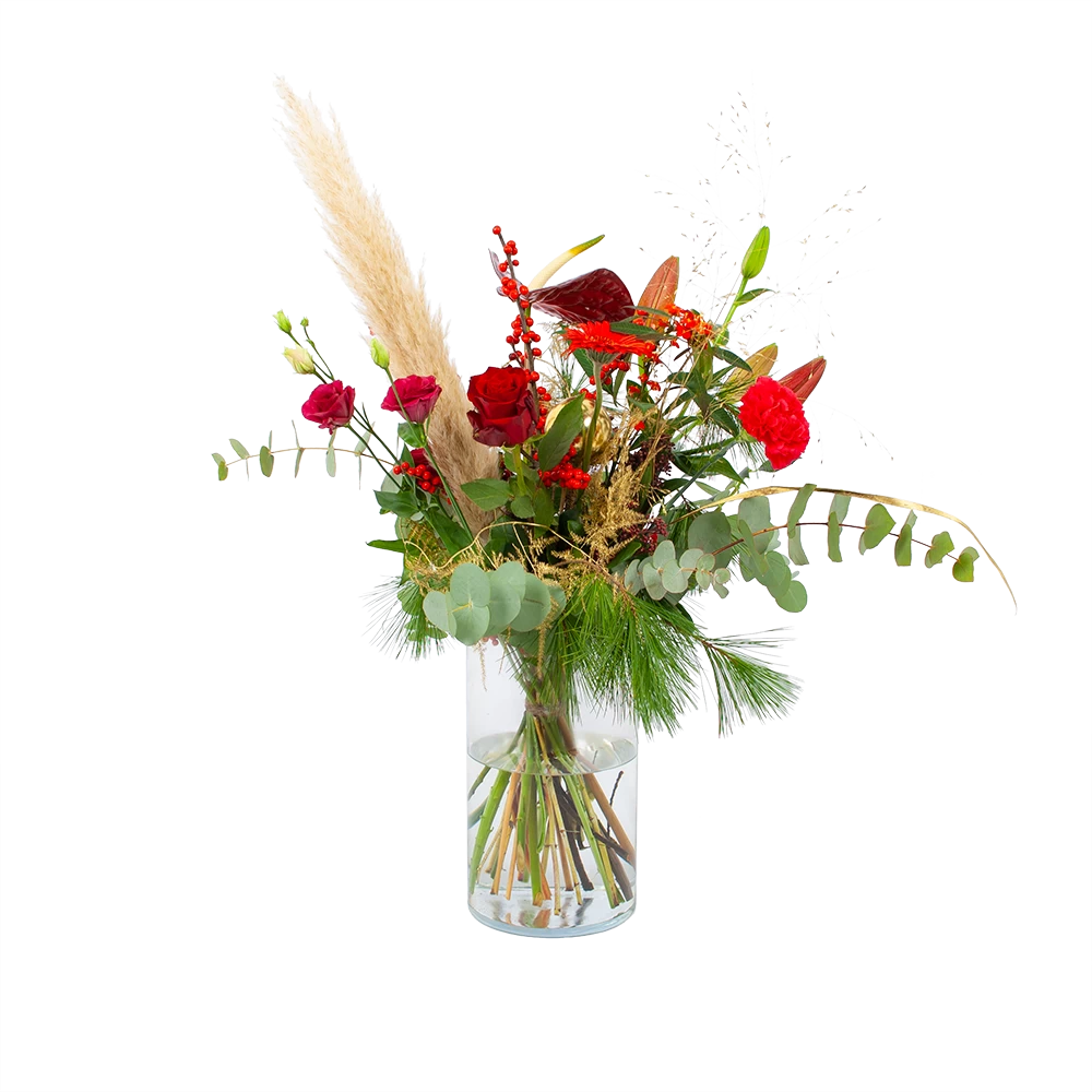 Boeket Winterse Pluim Middel 3 Boeket Winterse Pluim Middel