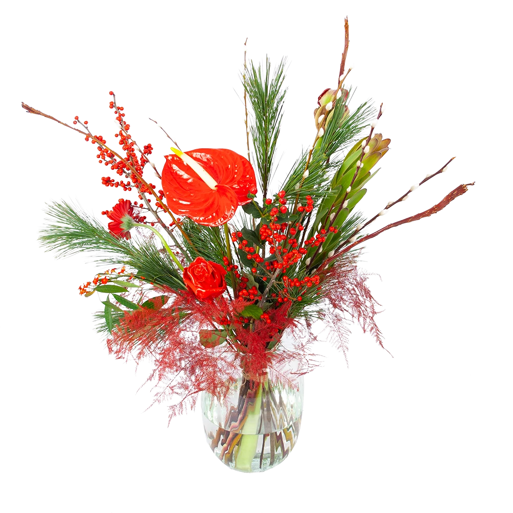 Boeket Winterwonderland Middel 3 Boeket Winterwonderland Middel