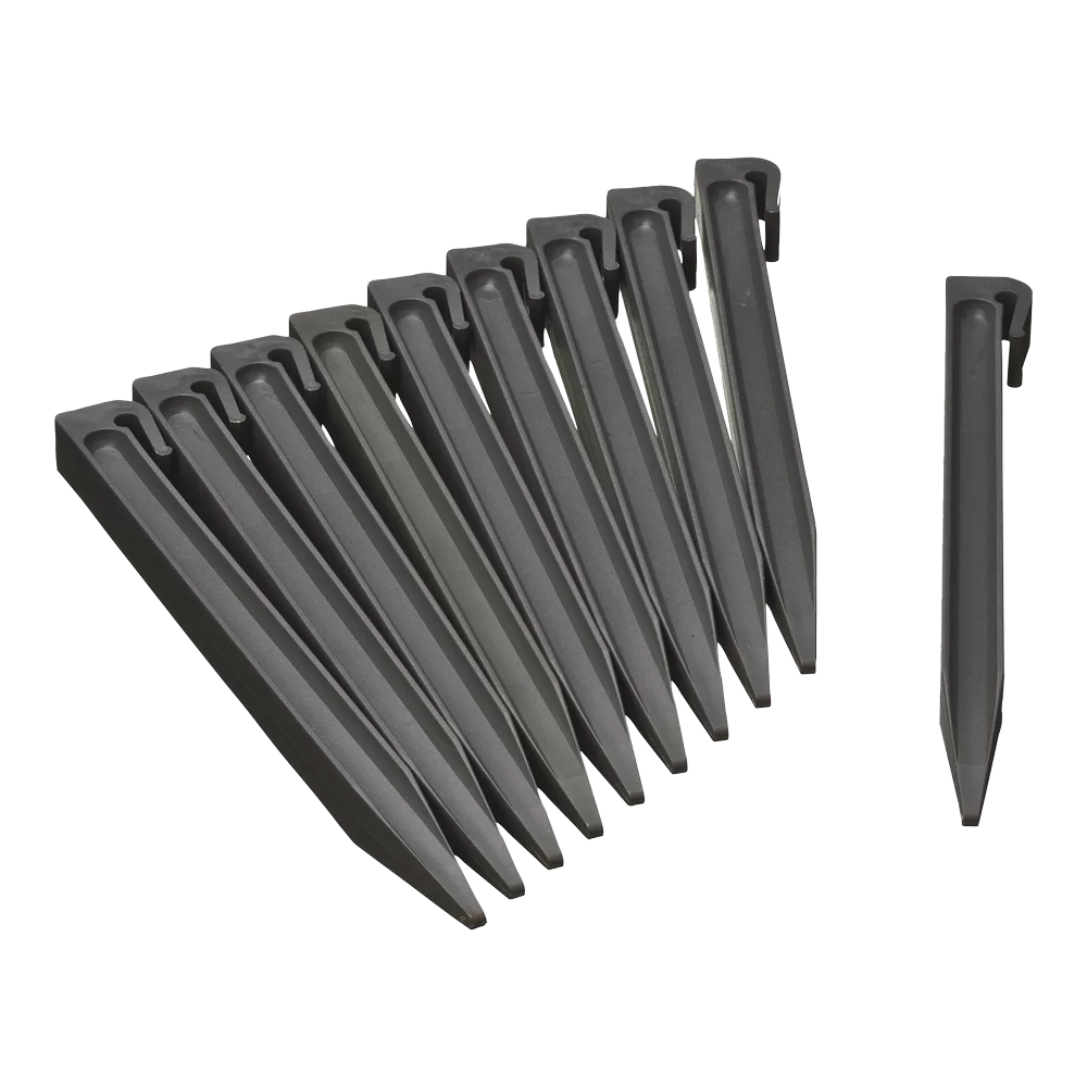 Borderrandpennen 26,7cm - 10 Stuks - Grijs - Nature 3 Borderrandpennen 26,7cm - 10 Stuks - Grijs - Nature