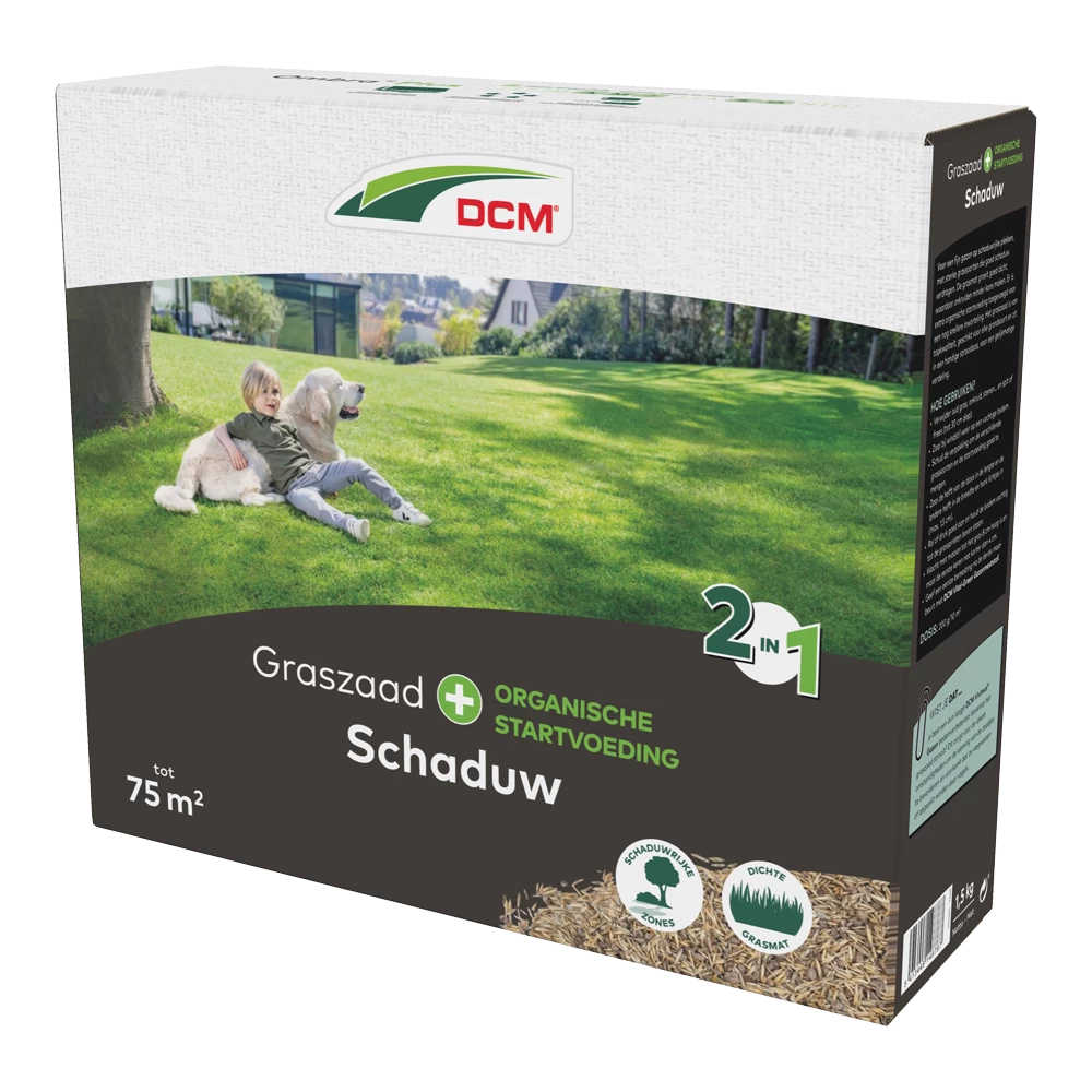 DCM Graszaad 2-in-1 Schaduw - 1,5kg - Graszaad