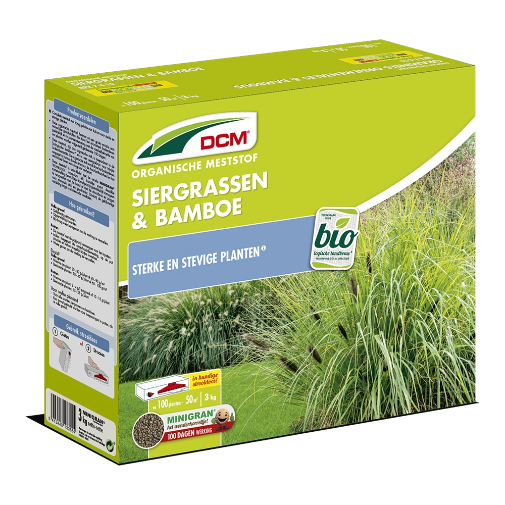 DCM Meststof Siergrassen & Bamboe - 3kg - Tuinplanten Voeding 3 DCM Meststof Siergrassen & Bamboe - 3kg - Tuinplanten Voeding