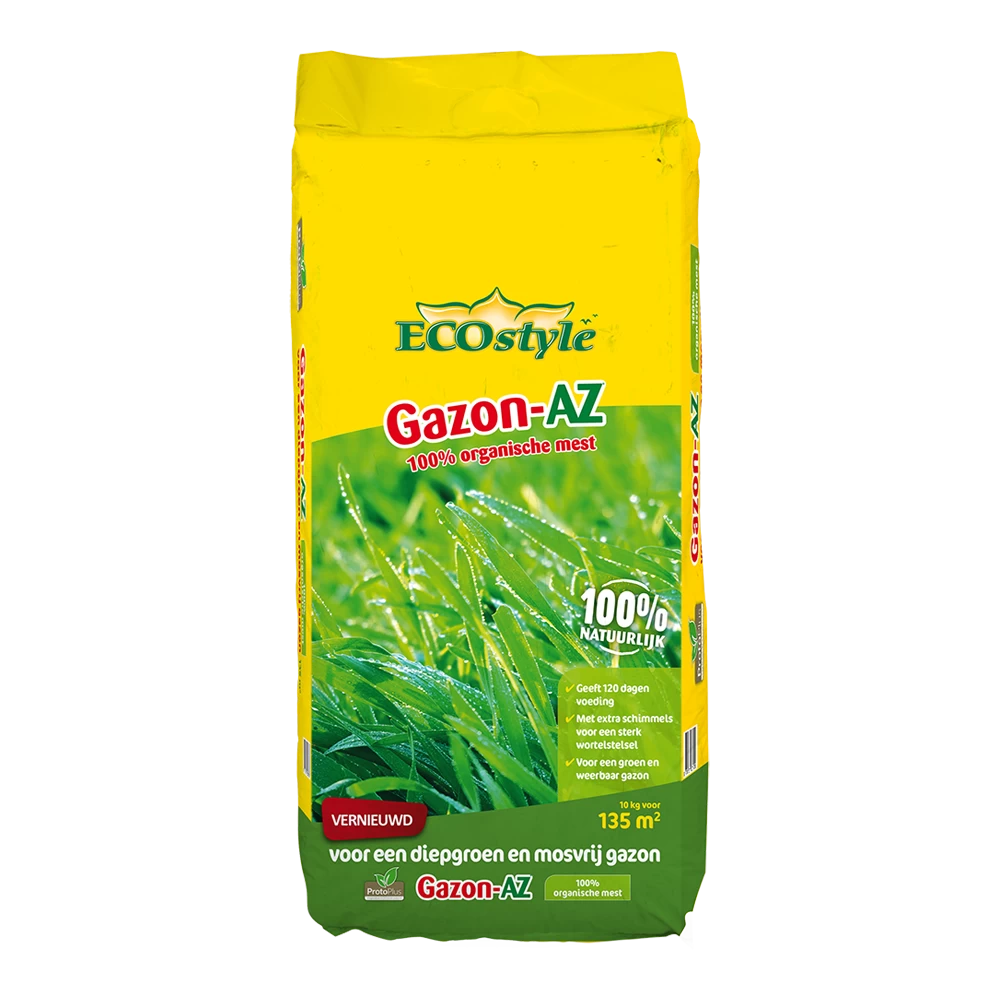 EcoStyle Gazon-AZ 10kg - Gazonmeststof 3 EcoStyle Gazon-AZ 10kg - Gazonmeststof