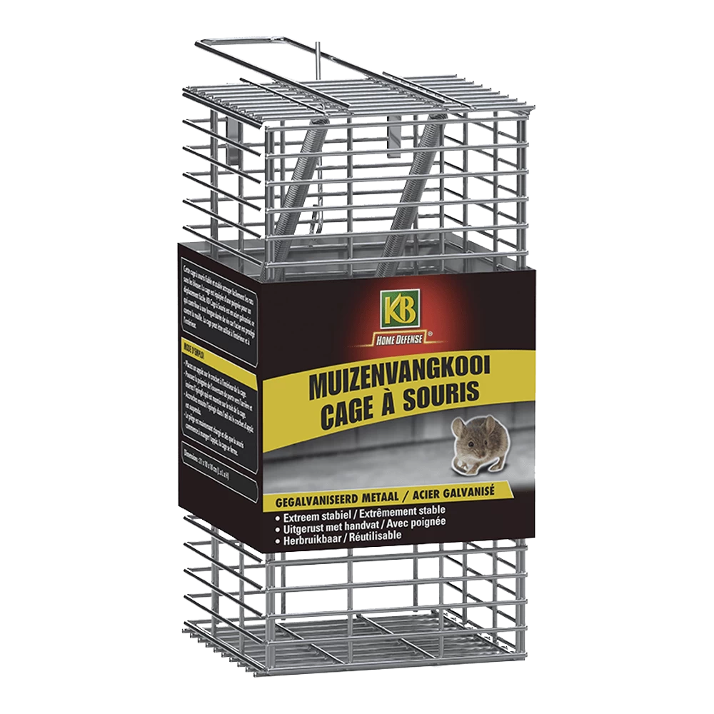KB Muizenvangkooi 1 Stuk - Insecten En Ongedierte 3 KB Muizenvangkooi 1 Stuk - Insecten En Ongedierte