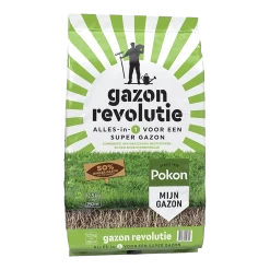 Pokon Gazon Revolutie 12,5kg - Gazonmeststof, Graszaad