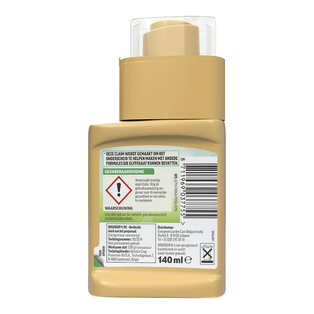 ROUNDUPu00ae NC Natuurlijk Onkruidvrij Onkruidverdelger Concentraat 140ml - Onkruid En Aanslag 4 ROUNDUPu00ae NC Natuurlijk Onkruidvrij Onkruidverdelger Concentraat 140ml - Onkruid En Aanslag - Afbeelding 2