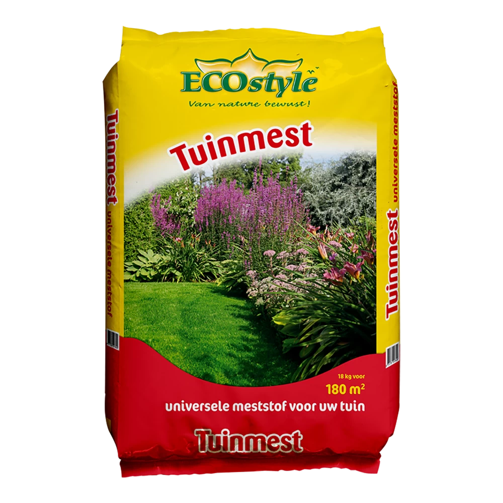 EcoStyle Tuinmest 18kg - Tuinplanten Voeding, Gazonmeststof 3 EcoStyle Tuinmest 18kg - Tuinplanten Voeding, Gazonmeststof