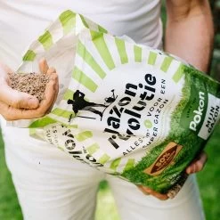 Pokon Gazon Revolutie - 12,5kg - Gazonmest / Graszaad / Bodemverbeteraar - Geschikt Voor 250m² - Binnen 15 Dagen Resultaat -Tuin & Buiten Korting Winkel 1200x1198