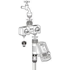 GARDENA - Waterverdeler - Slangkoppeling - 26.5 Mm -Tuin & Buiten Korting Winkel 1200x1200 124