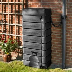 Nature - Regentank - 276L - H134,5 X 58,5 X 39,5cm - Antraciet - Muurmodel -Tuin & Buiten Korting Winkel 1200x1200 49