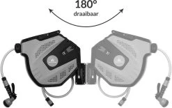 CoolHome Wandslangenbox 30 Meter + 2 Meter - Tuinslang Met Haspel- Slangenhouder 180° Draaibaar - Tuinslanghaspel Zwart - Grijs -Tuin & Buiten Korting Winkel 1200x751 1