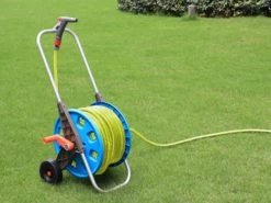 Slangenwagen Met 50 Meter Tuinslang | Eagle Garden | Incl. Spuitkopstuk En Connectors | Geel -Tuin & Buiten Korting Winkel 1200x900 1