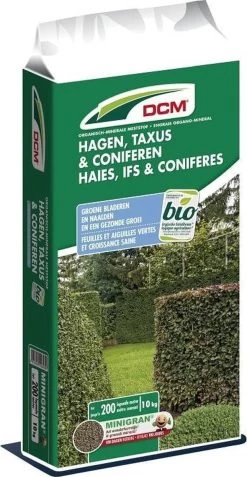 DCM Bemesting Voor Hagen,taxus En Coniferen 10kg