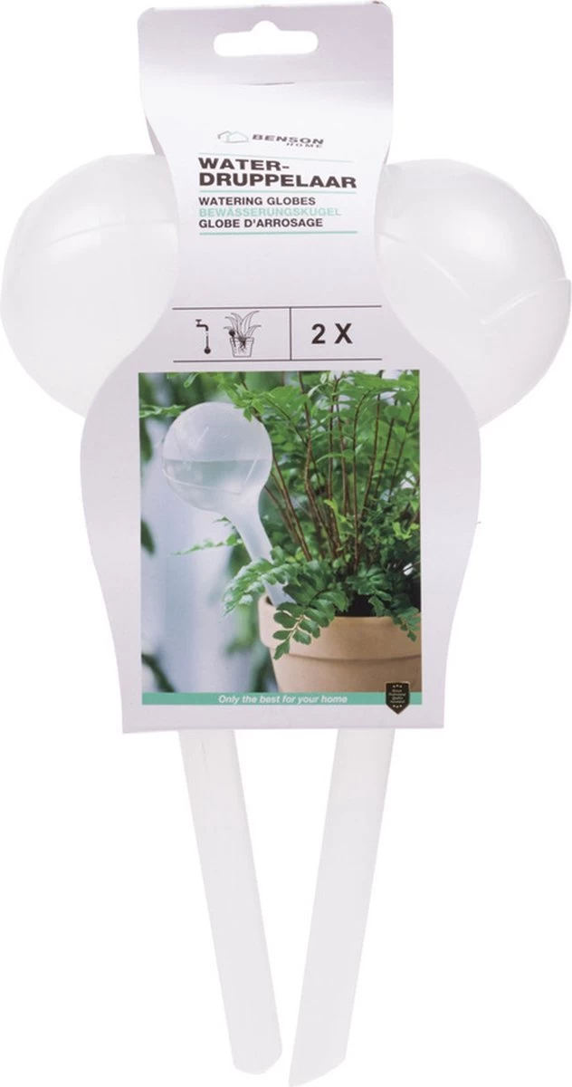 Benson Waterdruppelaar - 2 Stuks - Kunststof - 40 Ml - Waterbol 5 Benson Waterdruppelaar - 2 Stuks - Kunststof - 40 Ml - Waterbol - Afbeelding 3