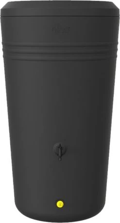 Elho Green Basics Regenton - Regenton - Living Black - Buiten - 200 Liter -Tuin & Buiten Korting Winkel 650x1200