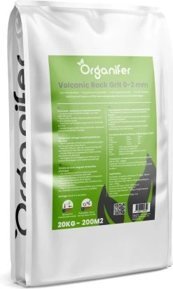 Lavagruis Uit Eifel Oergesteente (20Kg Voor 200m2) Grof Lavameel 0-2mm - Organifer