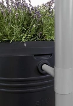 Elho Green Basics Regenton - Regenton - Living Black - Buiten - 200 Liter -Tuin & Buiten Korting Winkel 823x1200