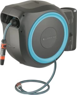 GARDENA - Wandslangenbox Slanghouder - RollUp M/L - 25 Meter - Ø 13 Mm -Tuin & Buiten Korting Winkel 969x1200